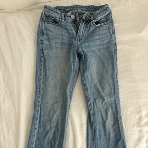American Eagle size 2 straight flare jeans